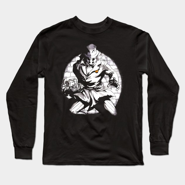 Rorschach Cornered Long Sleeve T-Shirt by SketchbooksTees